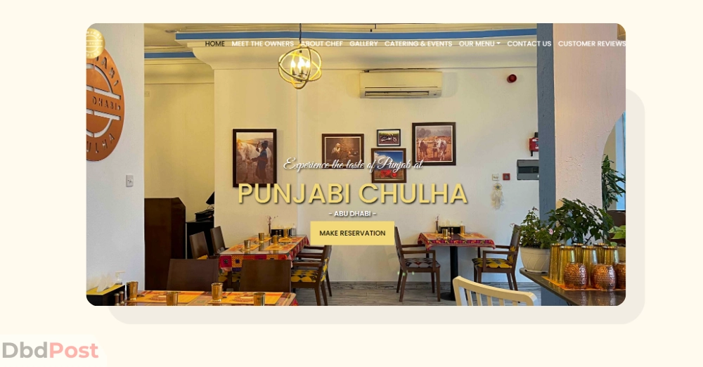 inarticle image-best indian restaurants in abu dhabi-Punjabi Chulha Restaurant