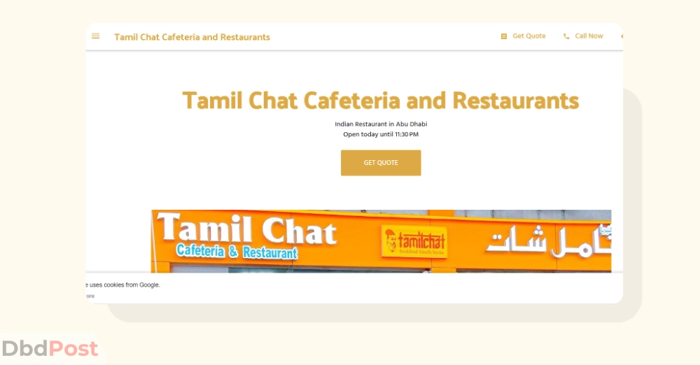 inarticle image-best indian restaurants in abu dhabi-Tamil Chat Cafeteria and Restaurants