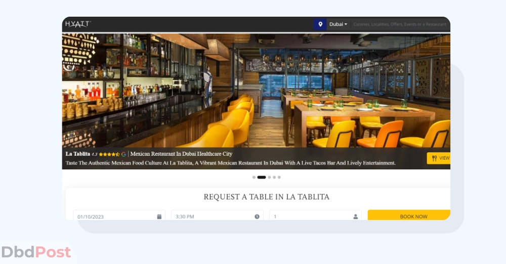 inarticle image-best mexican restaurant in dubai -La Tablita Dubai
