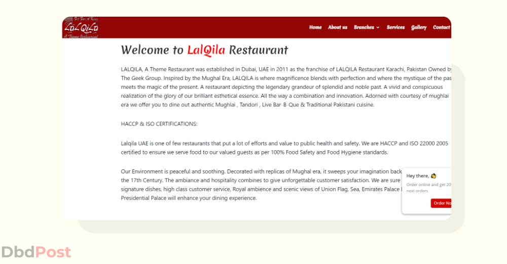 inarticle image-best pakistani restaurants in dubai-LalQila Restaurant