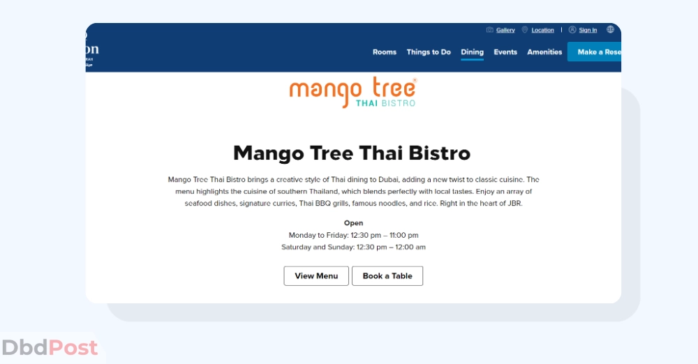 inarticle image-best thai restaurant in dubai-Mango Tree Thai Bistro