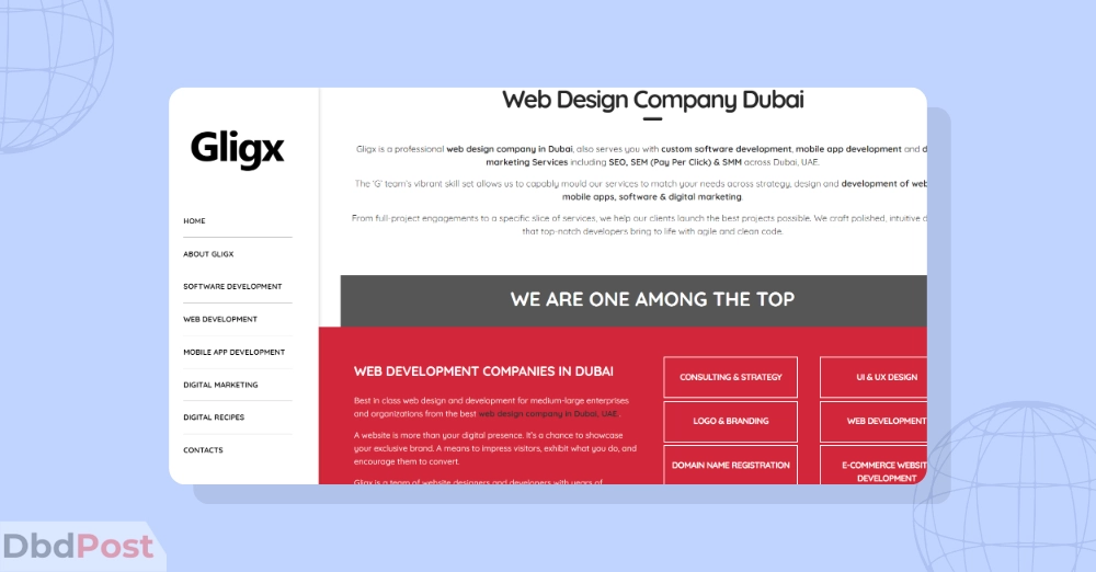 inarticle image-it companies in dubai-Gligx Web Design and Software Development Company