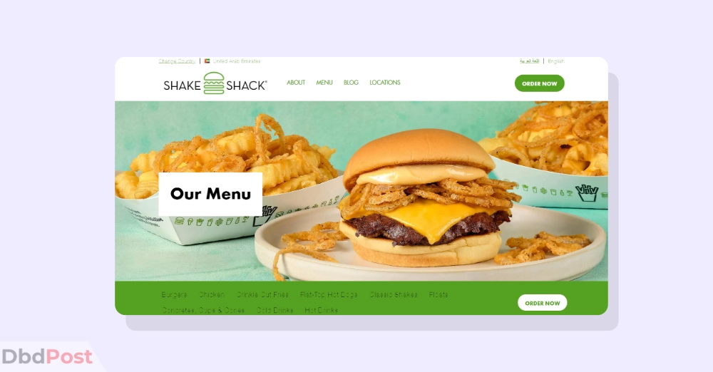 inarticle image-best burger in dubai- Shake Shack