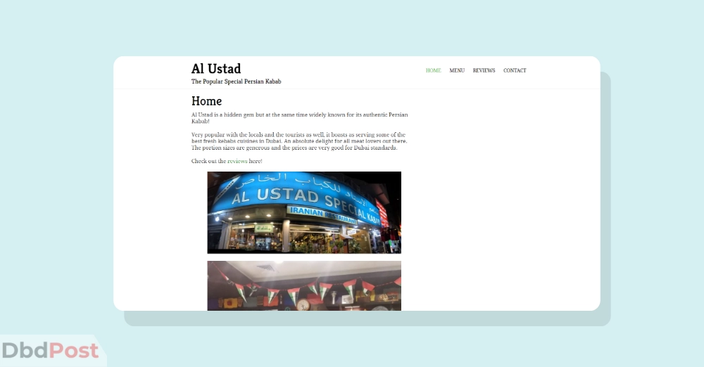 inarticle image-best iranian restaurant in dubai - Al Ustad Special Kebab
