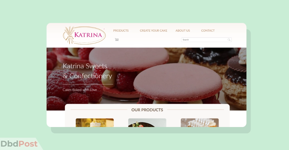 inarticle image-cake shops in dubai - Katrina Sweets & Confectionery