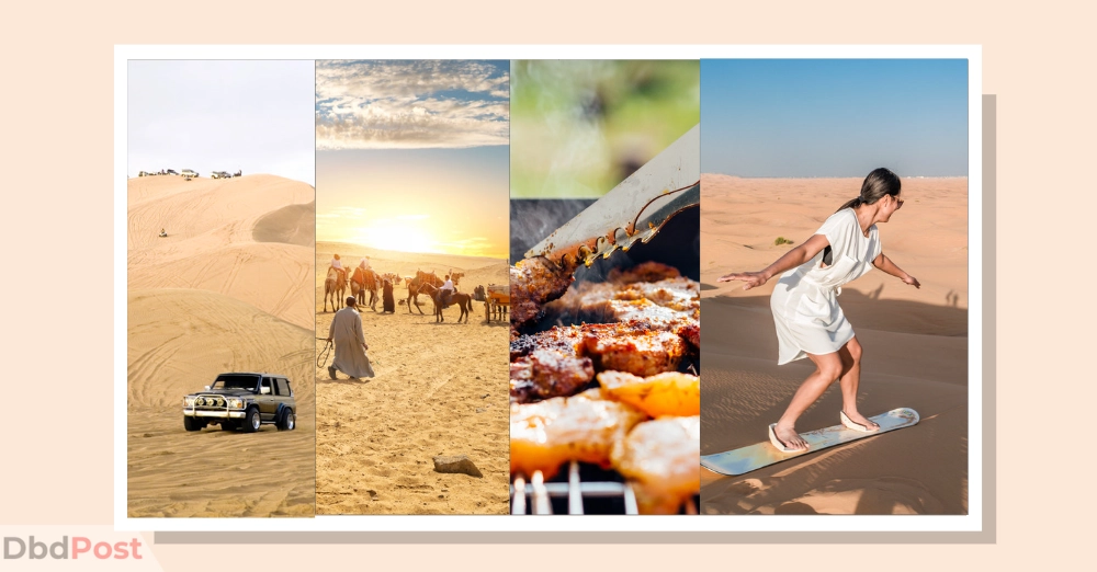 inarticle image-desert safari abu dhabi-Desert safari with BBQ, camel ride & sandboarding