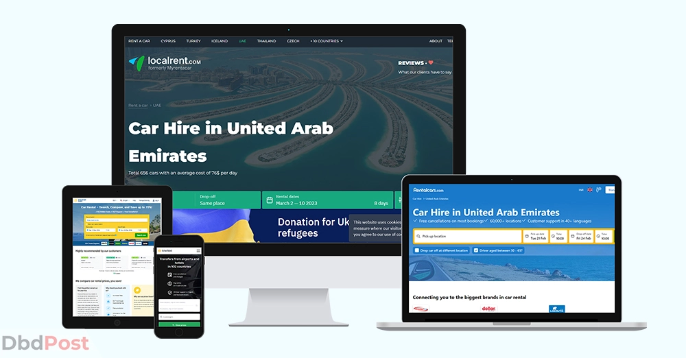 inarticle image-dubai to abu dhabi taxi-Method 3. Using websites