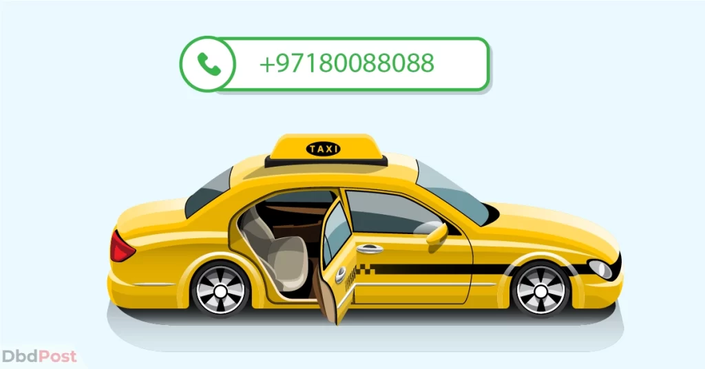 inarticle image-dubai to abu dhabi taxi-Method 4. Using the hotline number-02
