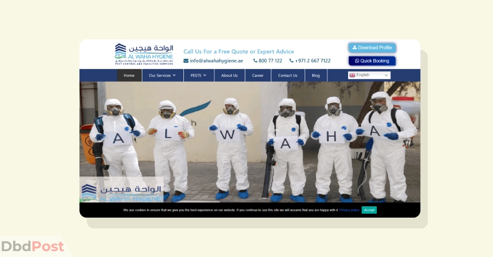 inarticle image-facility management companies in abu dhabi - Al Waha Hygiene Pest Control and Facilities Services LLC