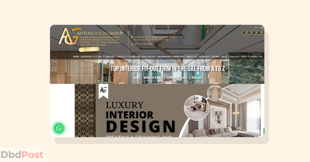 inarticle image-interior design companies in dubai - Antonovich Design 