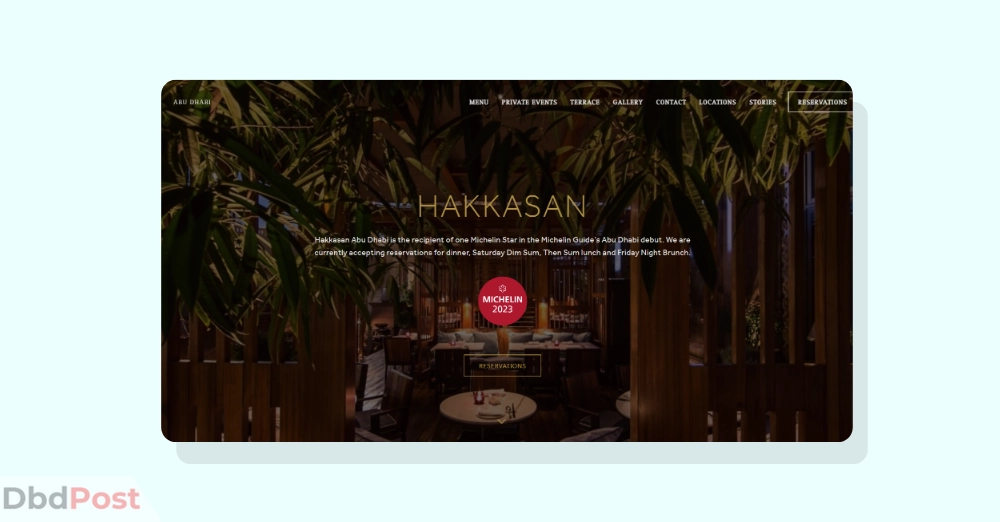 inarticle image-restaurants in abu dhabi- Hakkasan Abu Dhabi