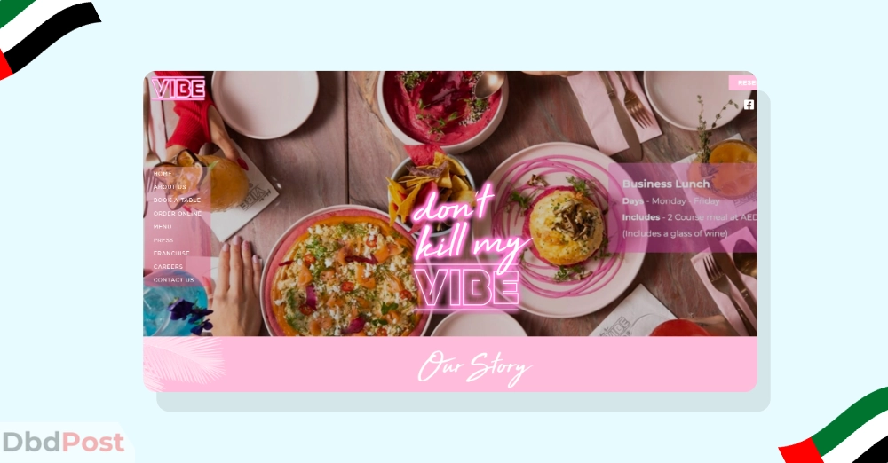 inarticle image-vegan restaurants in dubai-Vibe Café