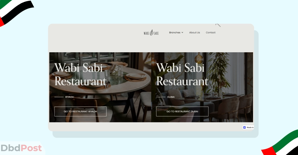 inarticle image-vegan restaurants in dubai-Wabi Sabi Restaurant