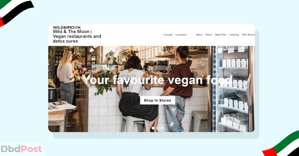 inarticle image-vegan restaurants in dubai-Wild & The Moon