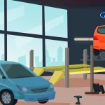 Ford Check Engine Light: Expert's Advice on Fixing It feature image-ford check engine light-car getting fixed-01