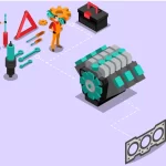 Head Gasket Repair Cost: Average Cost, Signs & Preventions feature image-head gasket repair cost-engine with head gasket illustration-01