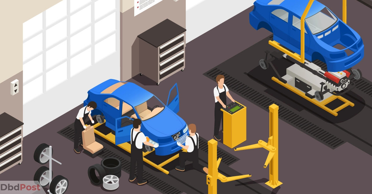 feature image-nissan tune up cost-fixing car illustration-01