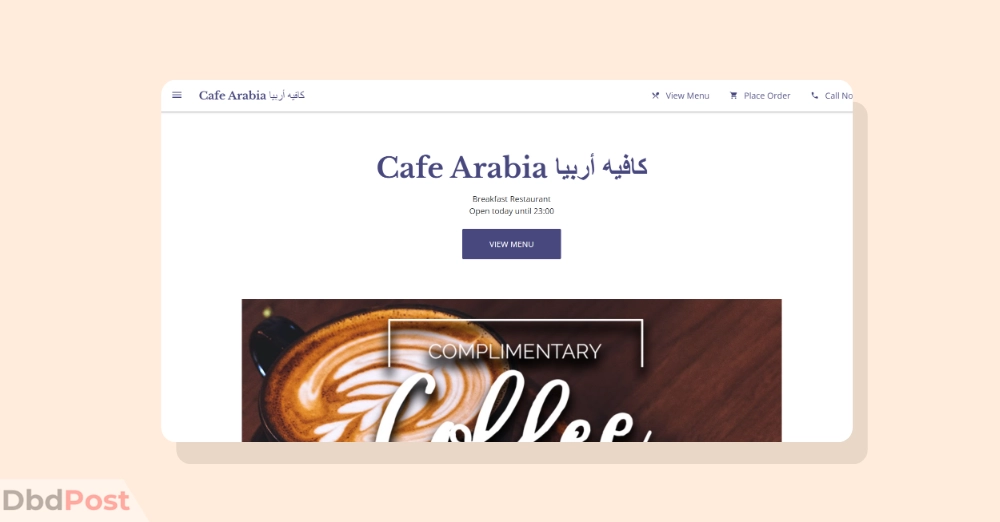 inarticle image-best breakfast places in abu dhabi- Cafe Arabia_ Arabic breakfast place in Abu Dhabi 