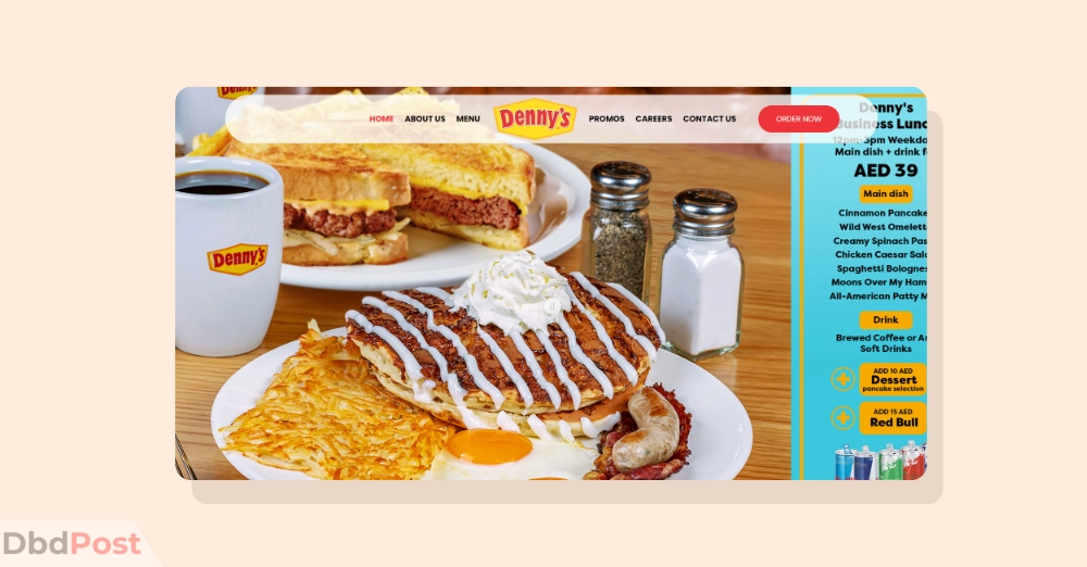 inarticle image-best breakfast places in abu dhabi- Denny’s Diner_ International franchise breakfast in Abu Dhabi