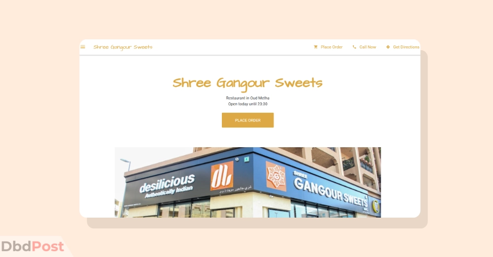inarticle image-best desserts in dubai- Shree Gangour Sweets and Restaurant_ Affordable dessert in Dubai