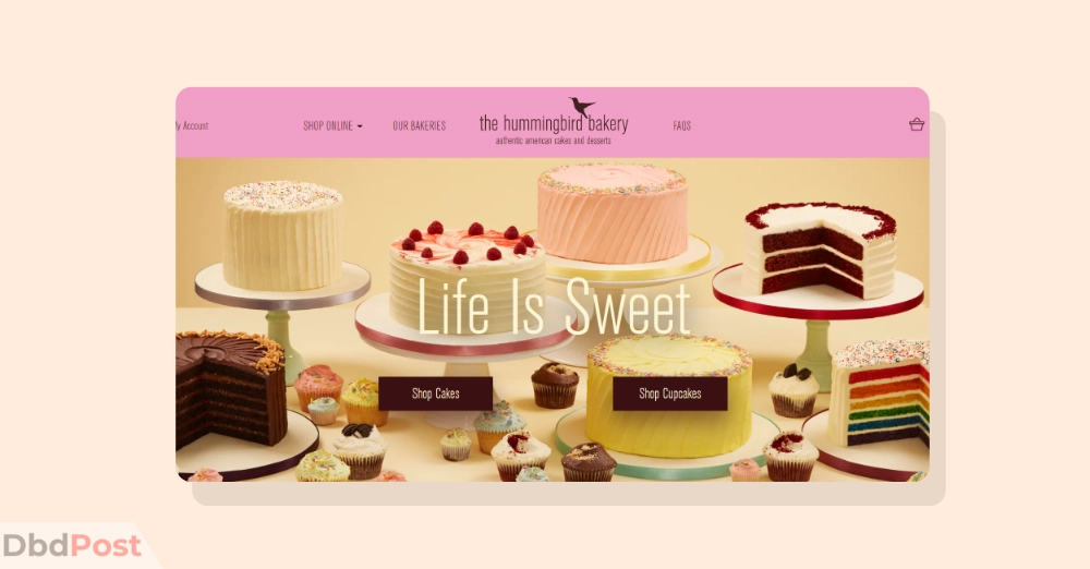 inarticle image-best desserts in dubai- The Hummingbird Bakery