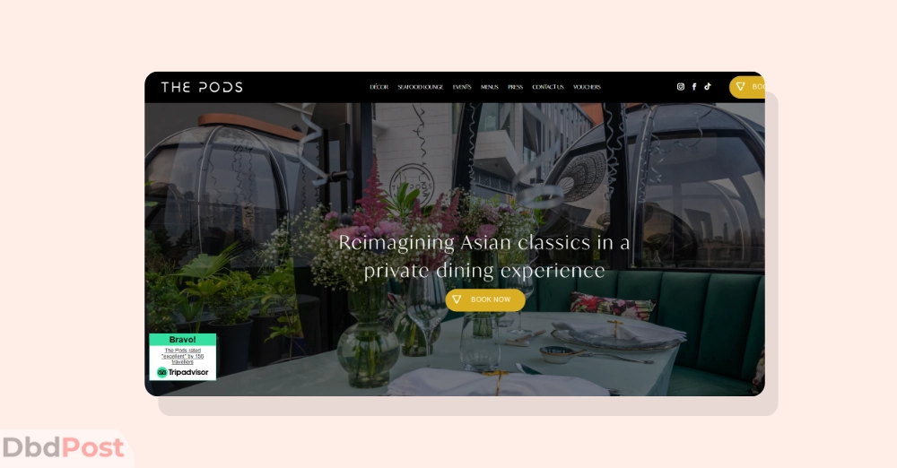 inarticle image-best outdoor restaurants in dubai - The Pods
