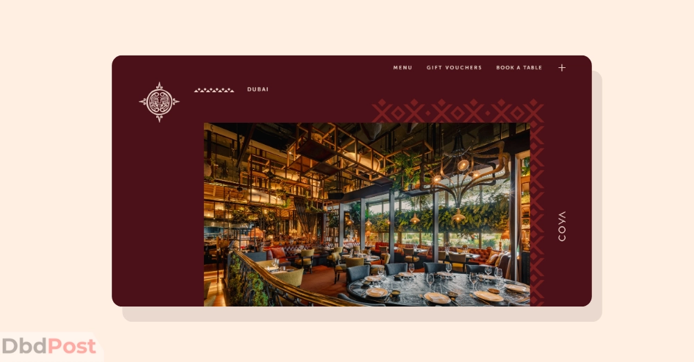 inarticle image-best restaurants in dubai - COYA Dubai