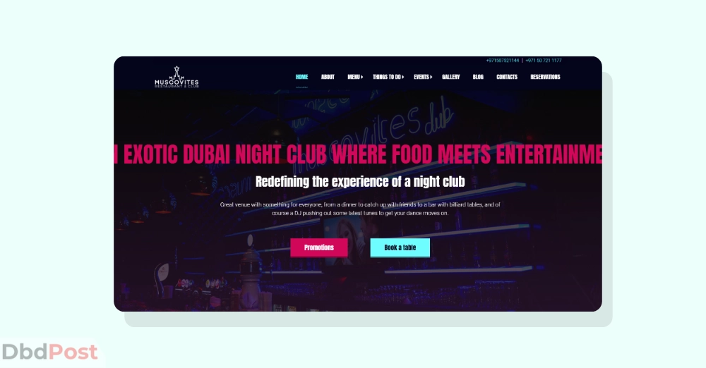 inarticle image-best restaurants in dubai - Muscovites Night Club & Lounge