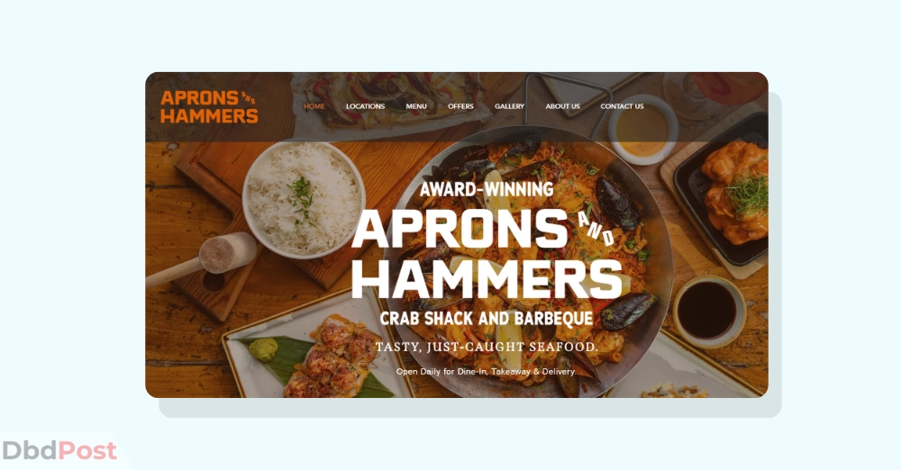 inarticle image-best seafood restaurant in dubai- Aprons & Hammers