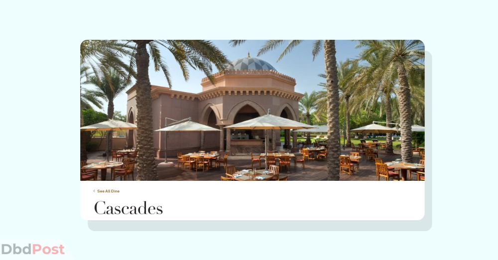 inarticle image-emirates palace restaurants - Cascades