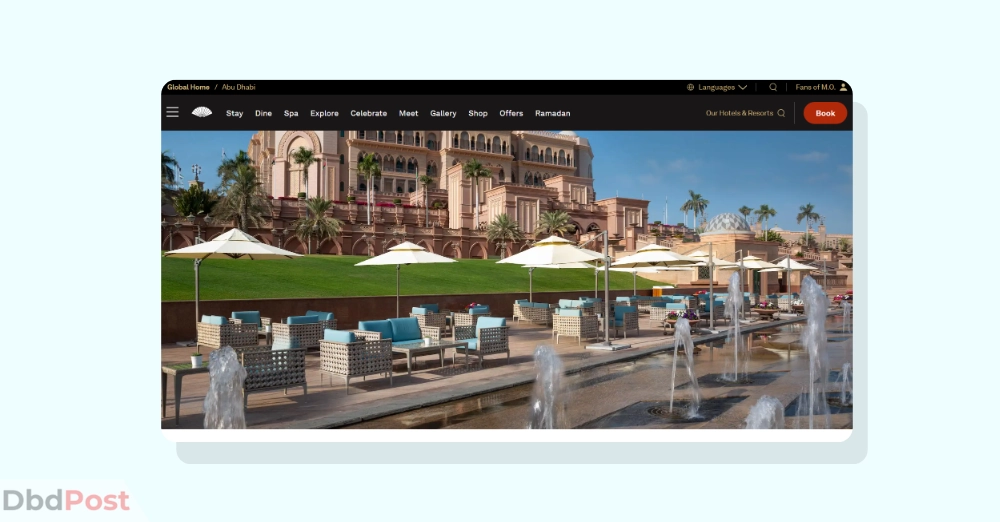 inarticle image-emirates palace restaurants - Le Cafe by the fountain_ Best Emirates Palace cafe 