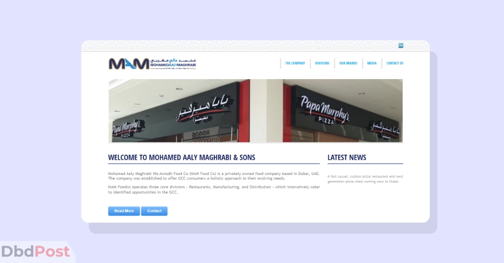 inarticle image-food manufacturing companies in uae -MAM Food Co