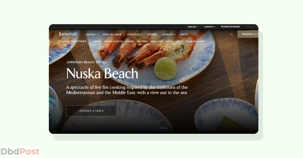 inarticle image-jumeirah beach hotel restaurants - Nuska Beach