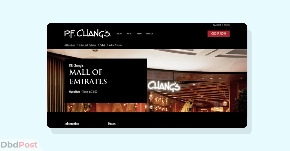 inarticle image-mall of emirates restaurants- P.F. Chang's_ Chinese restaurant in Mall of Emirates
