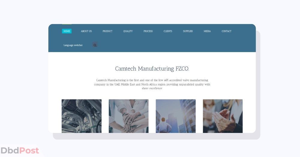 inarticle image-manufacturing companies in uae- CAMTECH MANUFACTURING FZCO Pvt Ltd.  