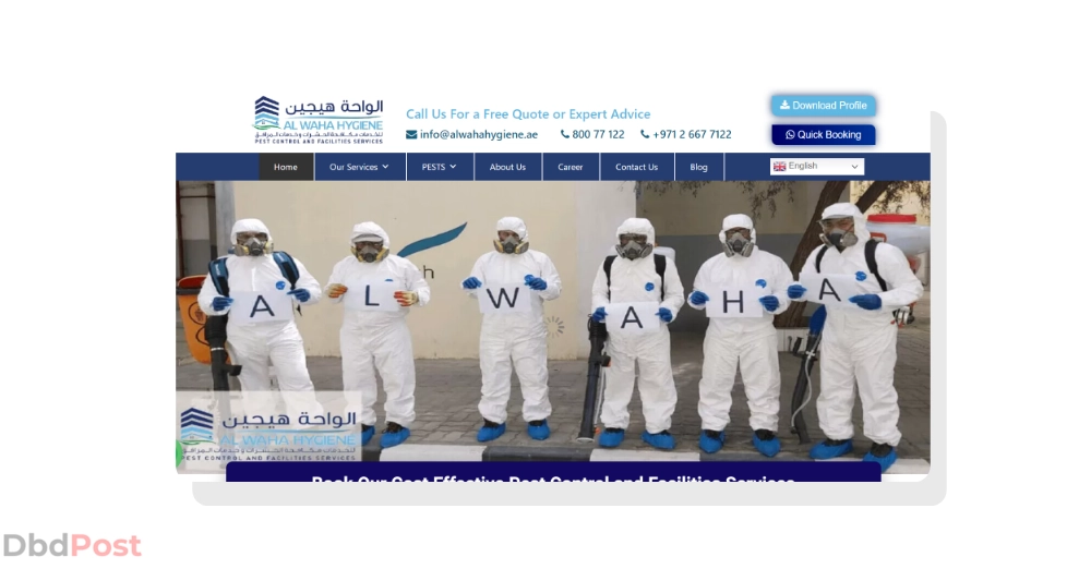 inarticle image-pest control services in abu dhabi- Al Waha Hygiene Pest Control and Facilities Services LLC