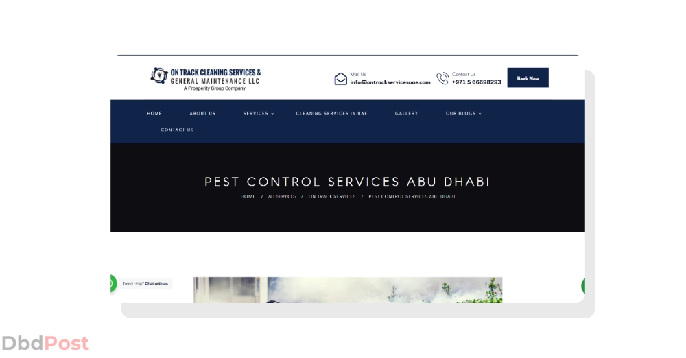 inarticle image-pest control services in abu dhabi- On Track Cleaning Services