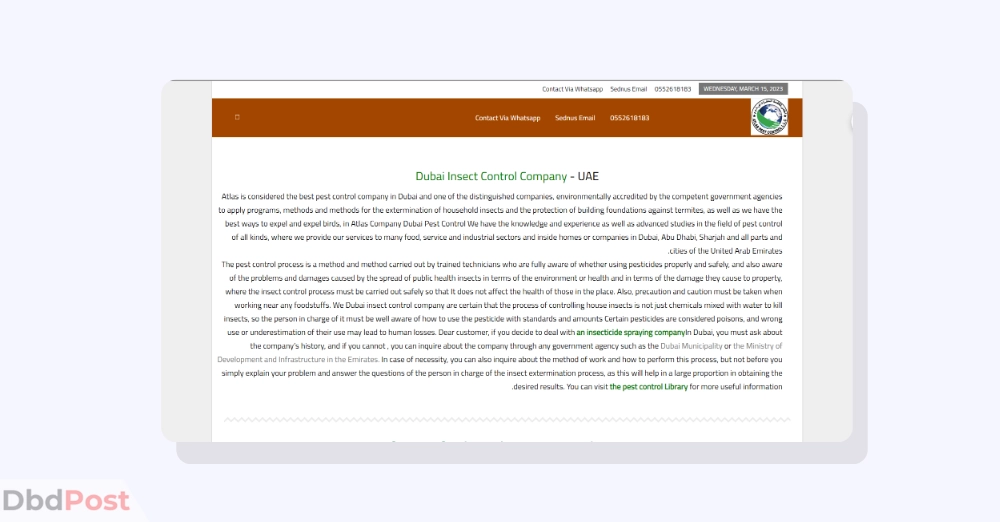 inarticle image-pest control services in dubai- Atlas Pest Control