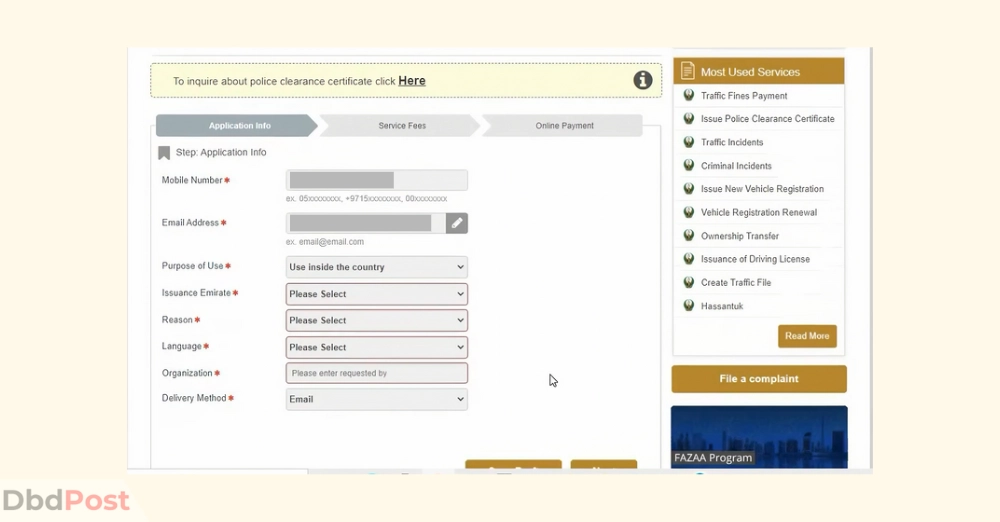 inarticle image-police clearance certificate in abu dhabi-Method 2-Step 9