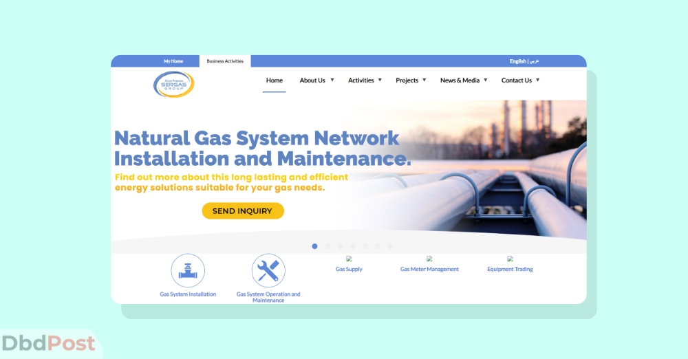 inarticle image-web design company in dubai - SERGAS Group - Natural gas companies in UAE