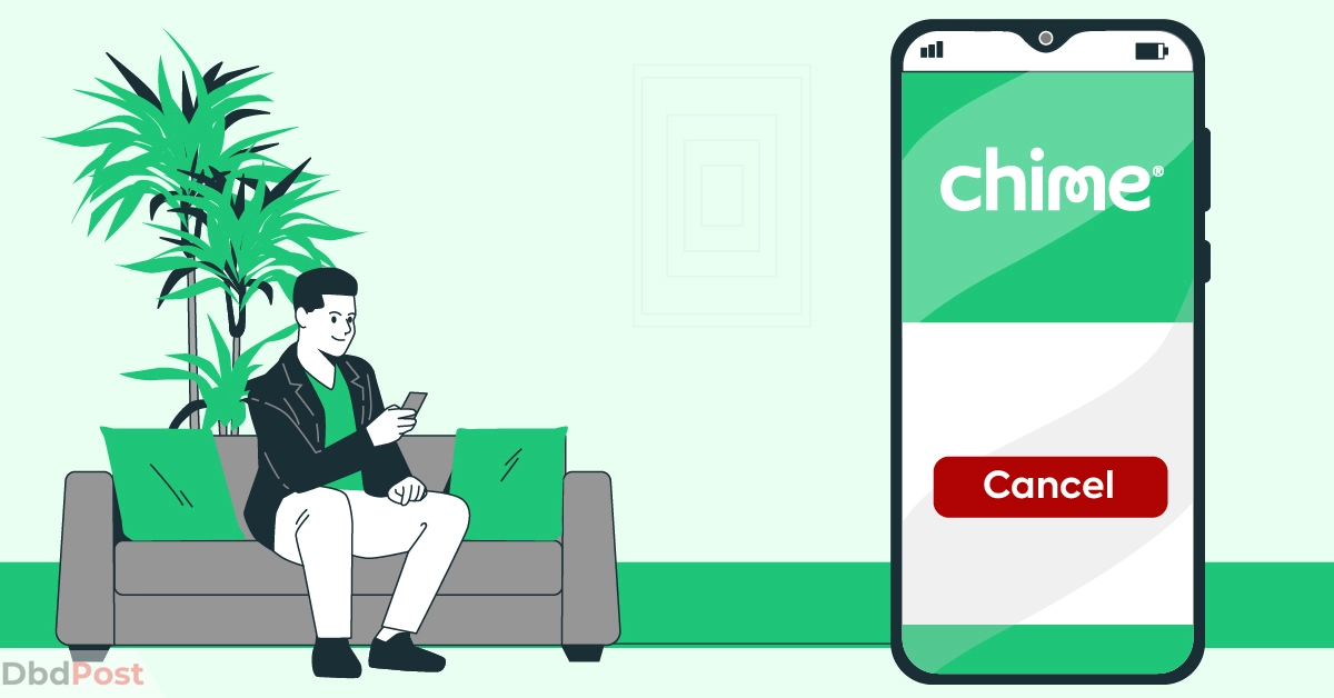 feature image-how to cancel chime account-cancel chime illustration