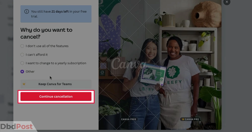 inarticle image-how to cancel canva subscription-Method 1 step 7