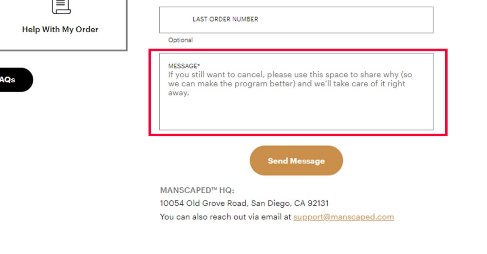 inarticle image-how to cancel manscaped subscription-Step 6