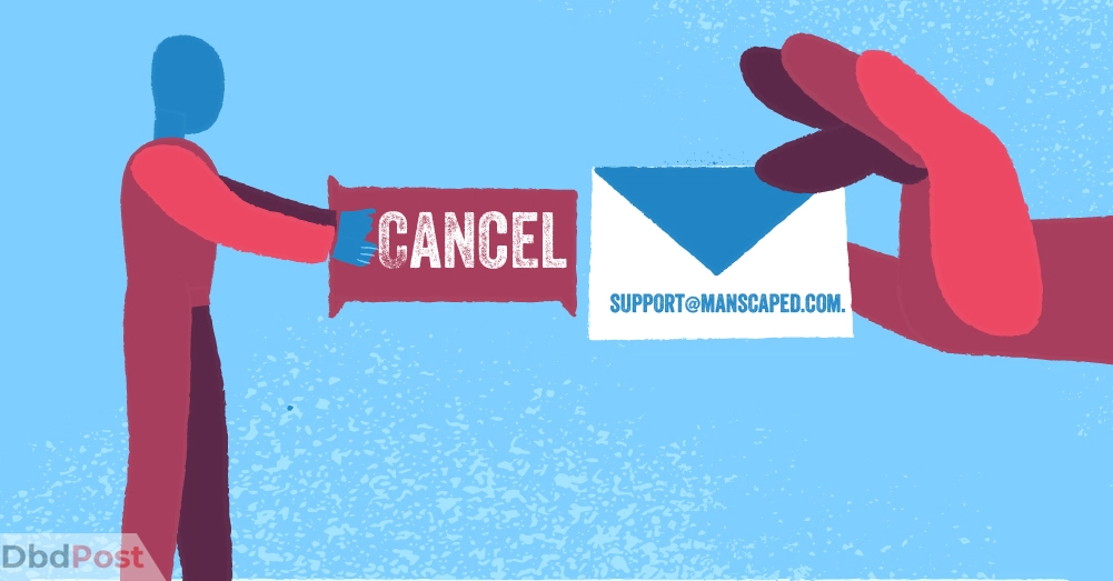 inarticle image-how to cancel manscaped subscription-email cancellation