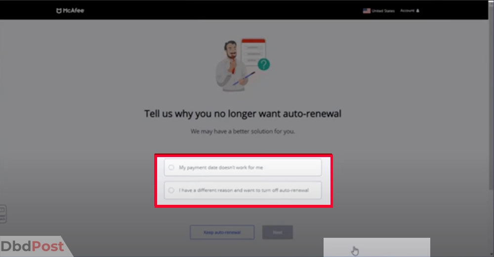 inarticle image-how to cancel mcafee subscription-Step 7