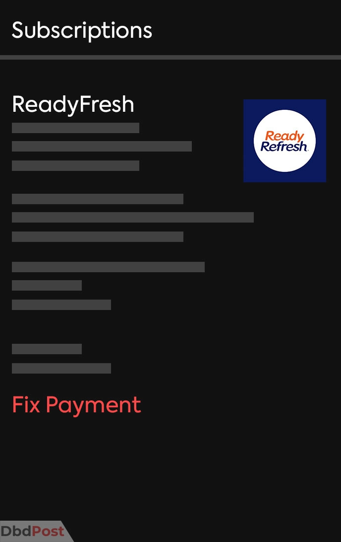 inarticle image-how to cancel readyfresh-Android step 5
