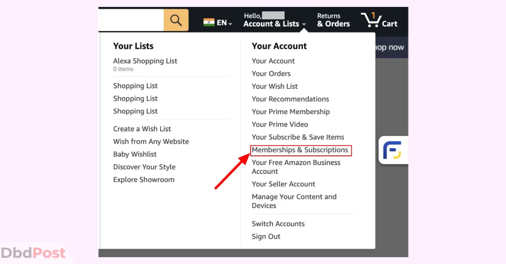 inarticle image-how to cancel realms subscription_Cancel on Amazon