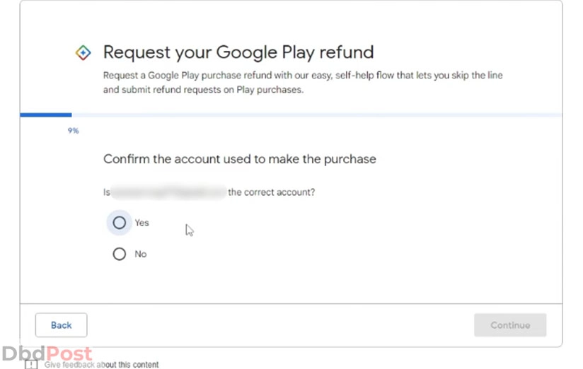 inarticle image-how to cancel snapchat plus-android refund step 4