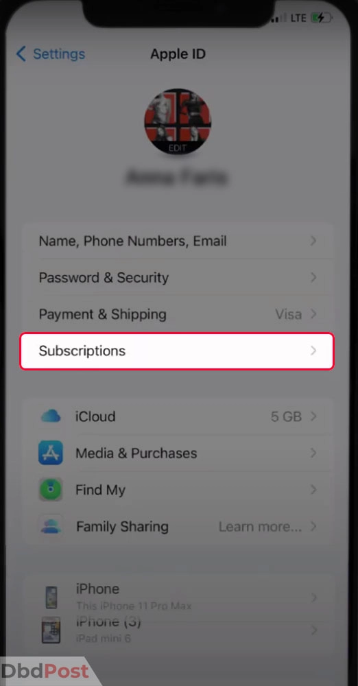 inarticle image-how to cancel surfshark-ios step 3