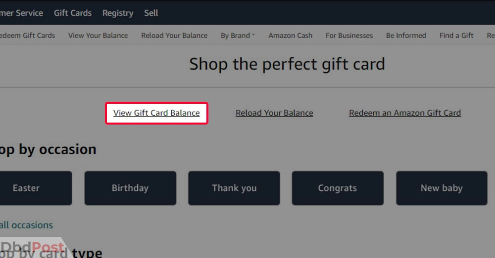 inarticle image-how to check amazon gift card balance-Website Method 2 Step 4